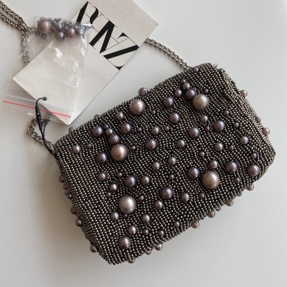 Zara Beaded Mini Clutch - Picture 3 of 6